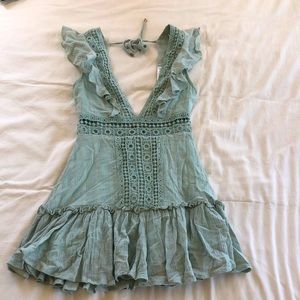 Seafoam green Vestique dress